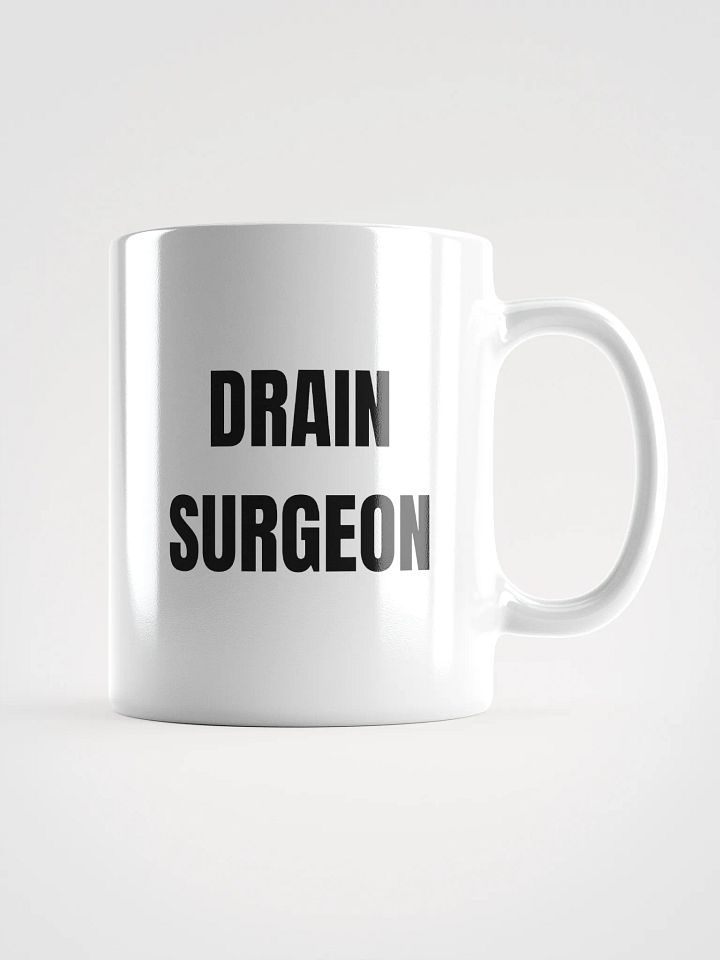 Funny Plumber's Mug - Drain Surgeon product image (1)