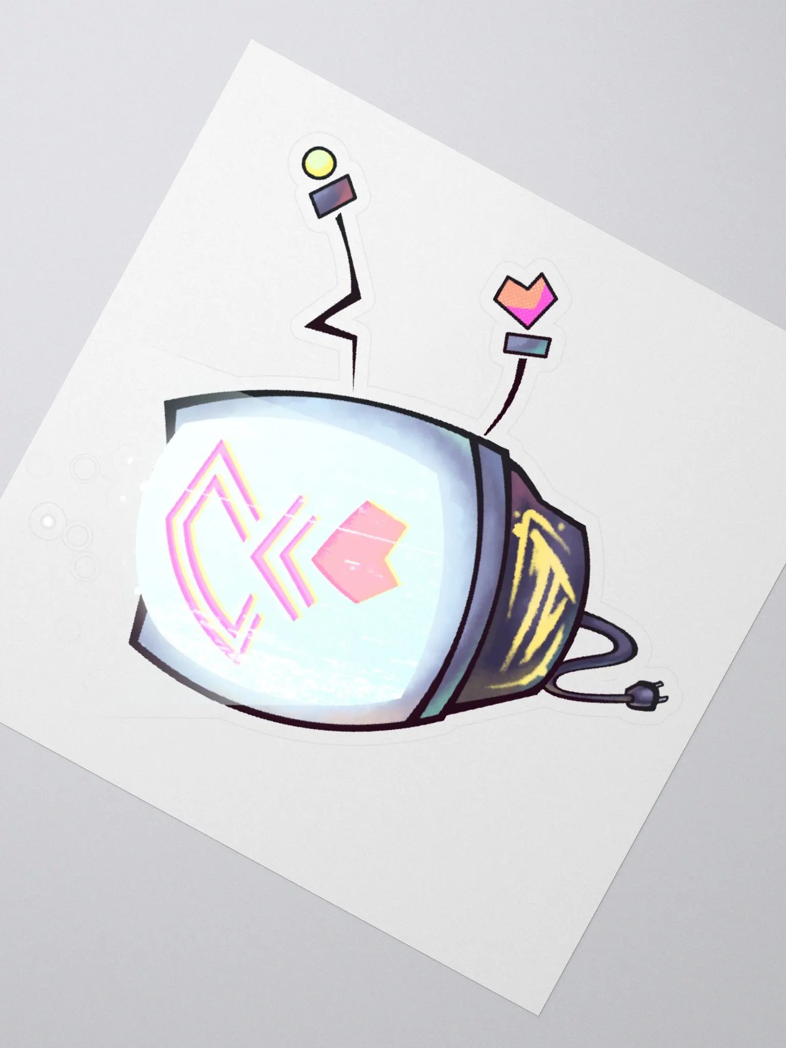 CCTV Logo Sticker product image (6)
