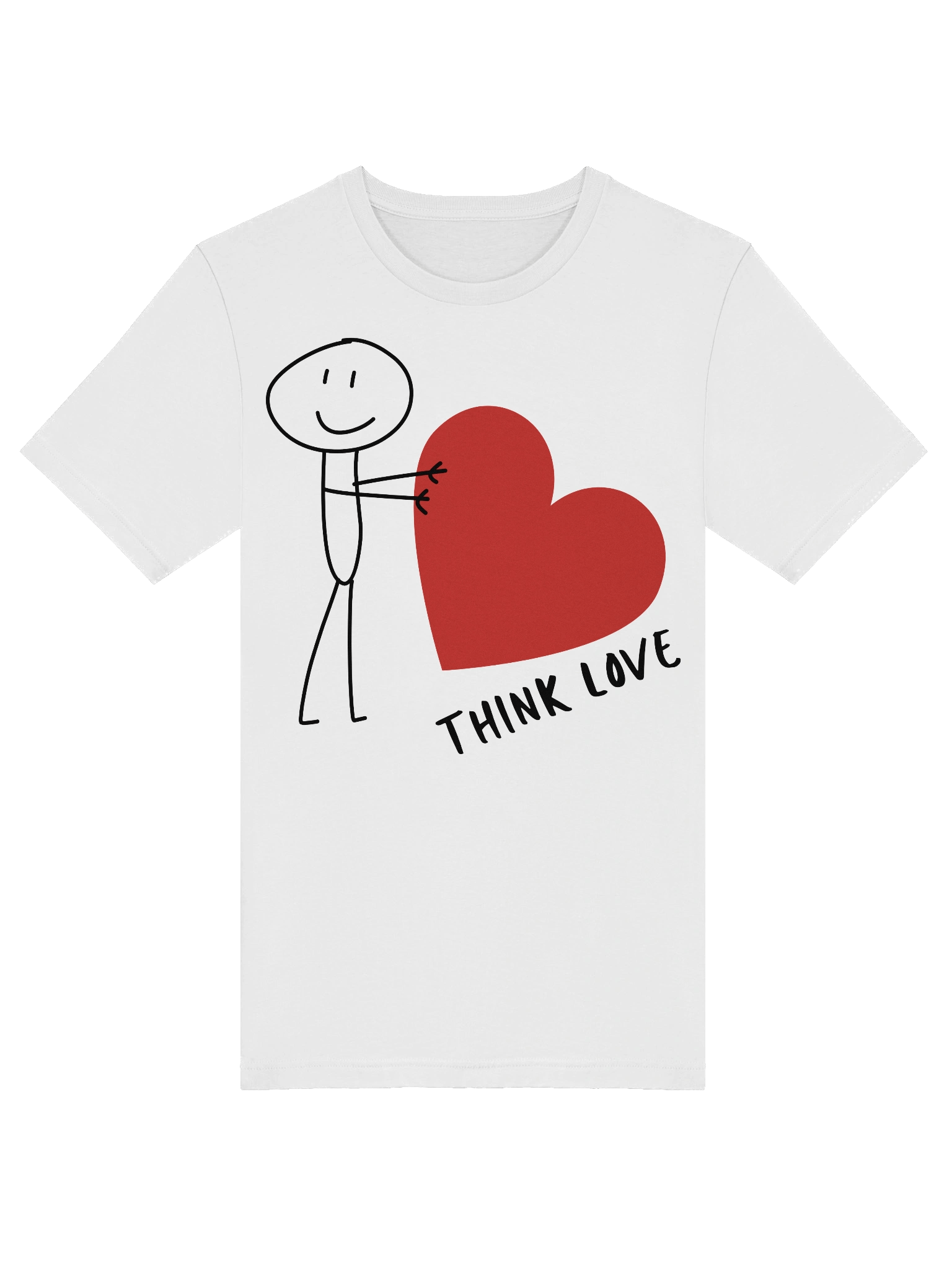 Think Love Supersoft T-Shirt product image (89)