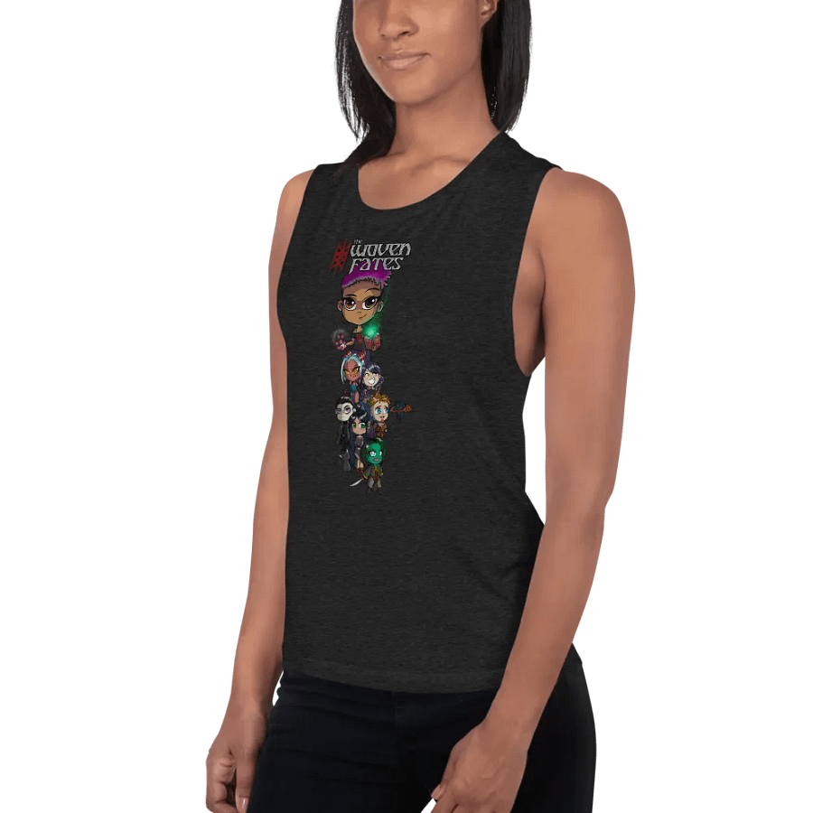 Woven Fate Womens Muscle Tank product image (3)