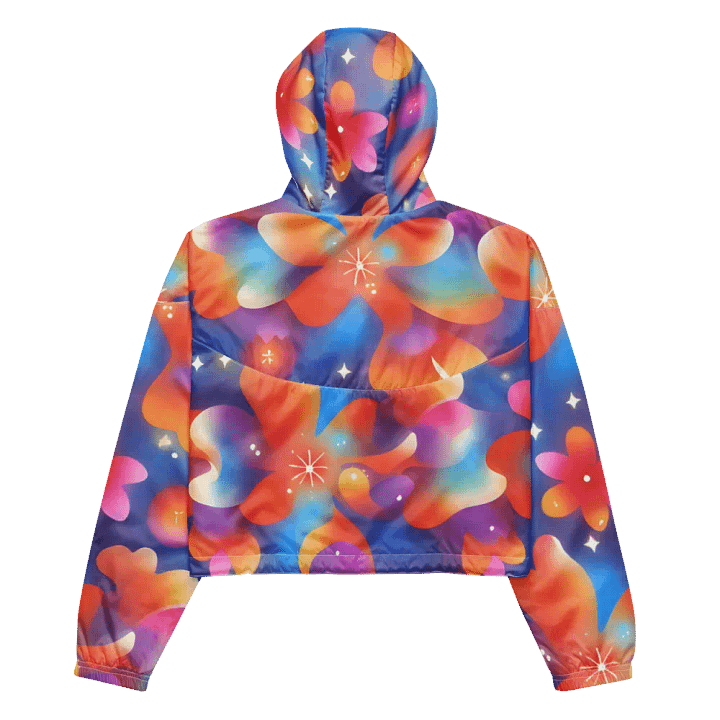Clownfish but Cute Cropped Windbreaker product image (2)