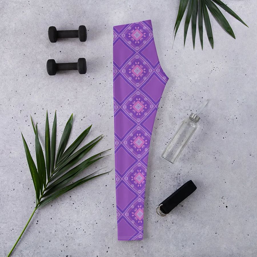 Lilac Pattern Leggings product image (2)