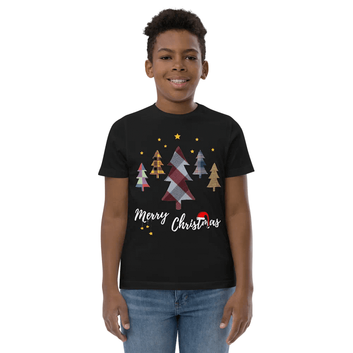 Happy Holidays in Christmas Youth Jersey T-Shirt product image (1)