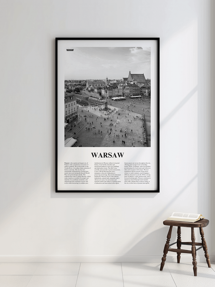 Warsaw 02 Newspaper Poster product image (2)