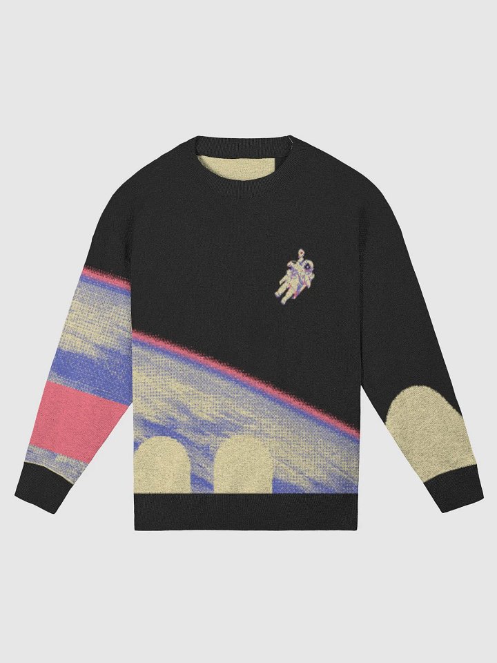 Astronaut knitted sweater product image (1)