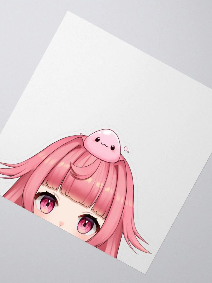 Mila The Slime Peek Sticker product image (2)