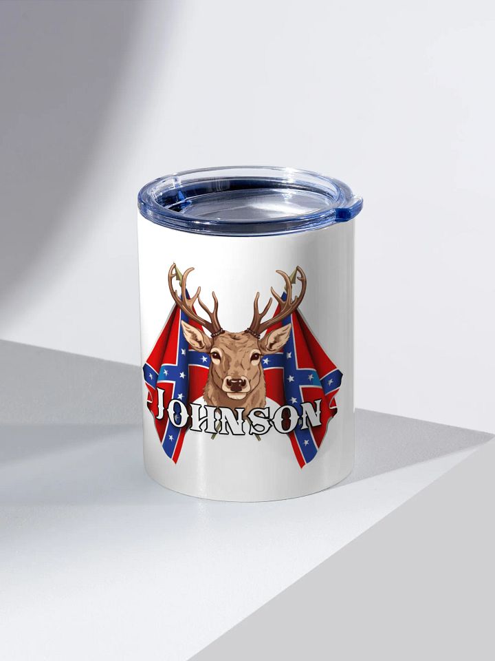 "Johnson" Last Name Rebel Redneck Deer - Kids Tumbler product image (2)
