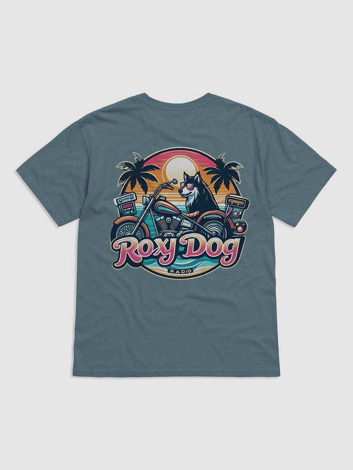 Roxy Dog Radio Biker Dog Custom T-Shirt product image (7)
