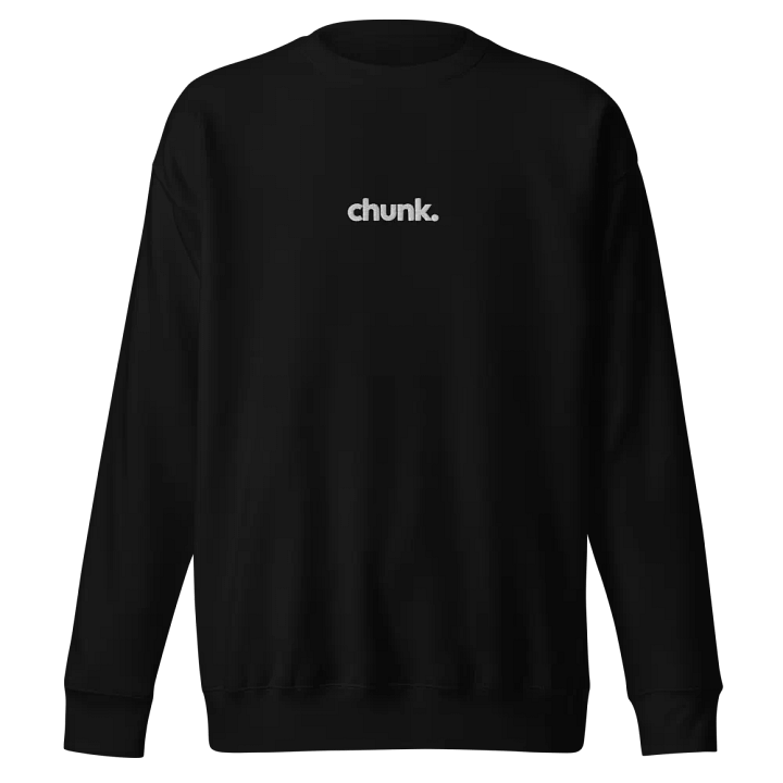 EMBROIDERED CHUNK SWEATSHIRT product image (1)