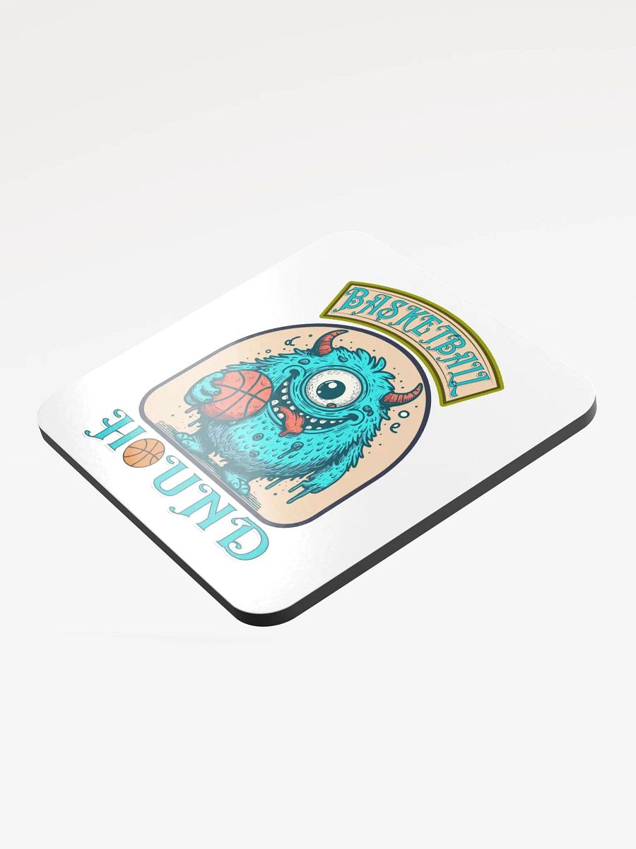 Basketball Hound Whimsical Cork Coaster product image (3)