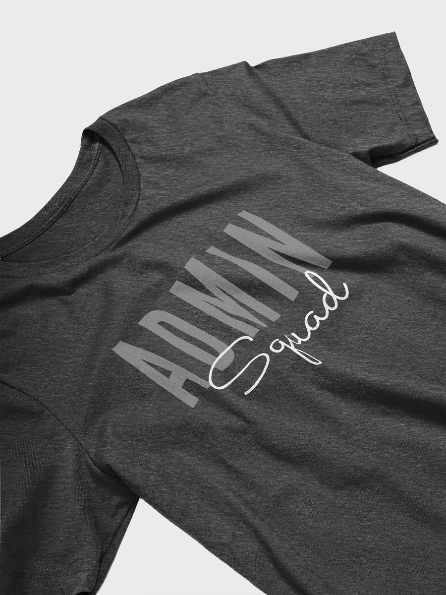 Admin Squad Assistant Team Administrator Administrative - Unisex T-shirt (Bella Canvas 3001) product image (3)