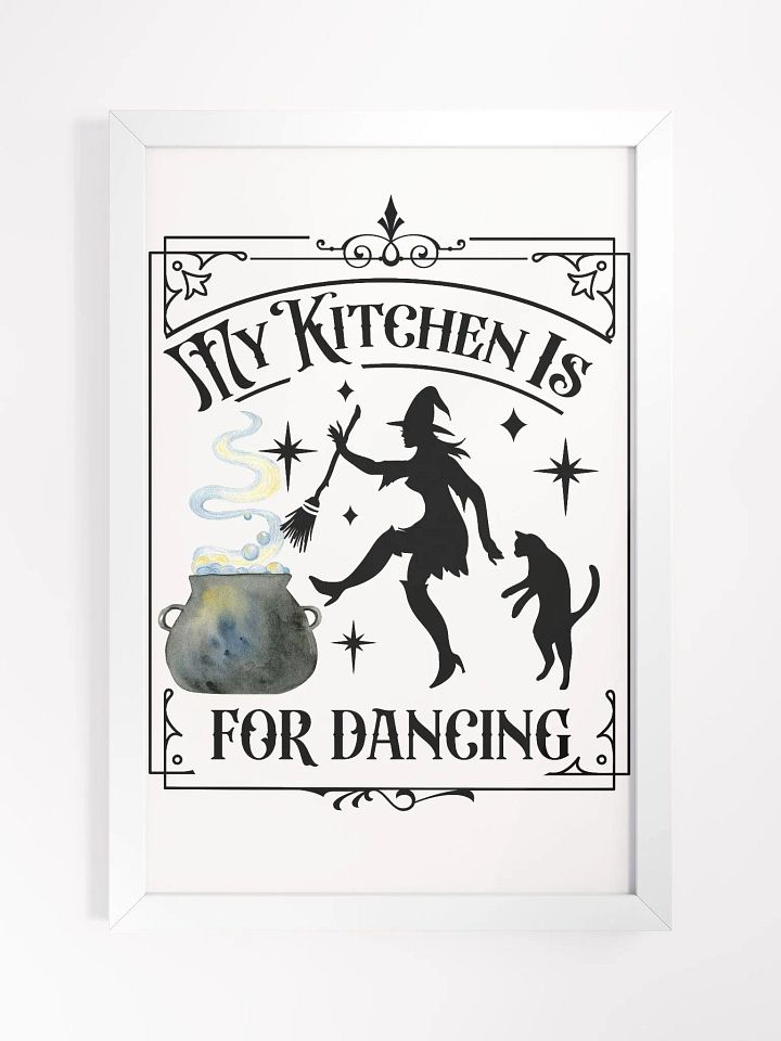 My Kitchen is For Dancing - Witchy, Kitchen Witch, Magic Kitchen Gift product image (1)
