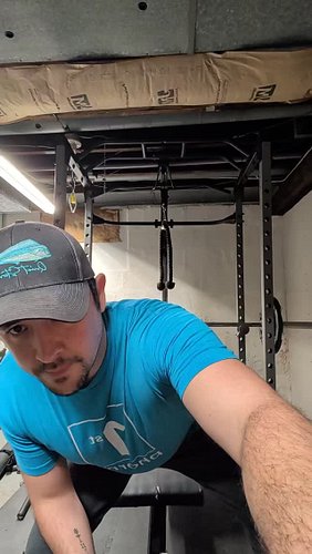 So happy to be consistent with my lifting. Chest and tris today. Thank you @1stphorm for the nice fitting shirt to lift in #i...