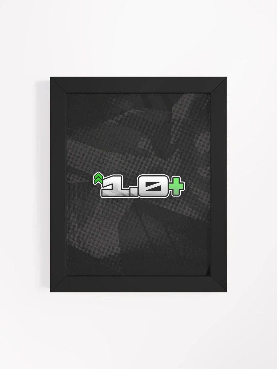 1.0+ Framed Poster product image (15)