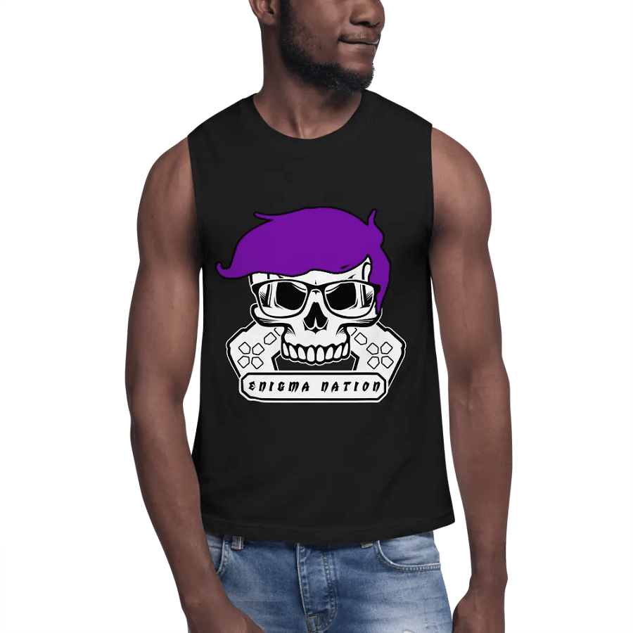 Enigma Nation Bella+Canvas Muscle Tank (PRINTED) product image (7)