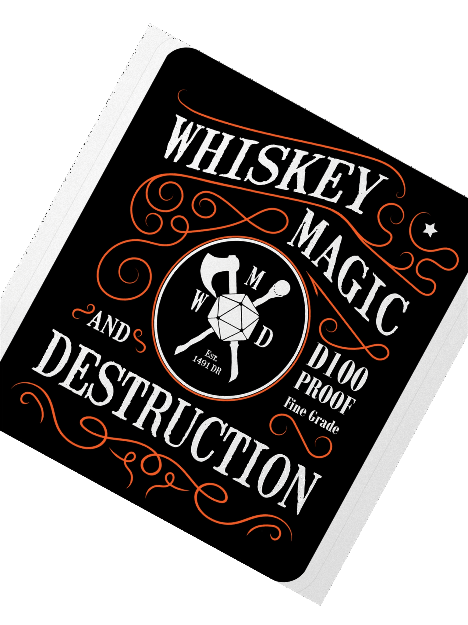 Whiskey Magic and Destruction Stickers product image (2)