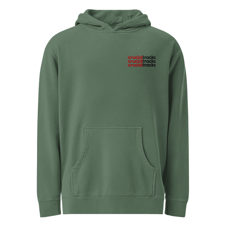 Crucial Tracks Text Stack Hoodie product image (1)