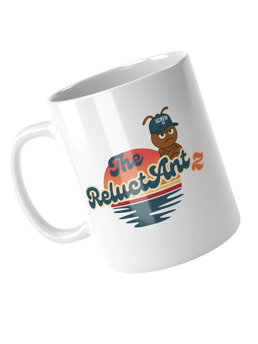 Screw U Coffee Mug by The ReluctAntz – White product image (4)