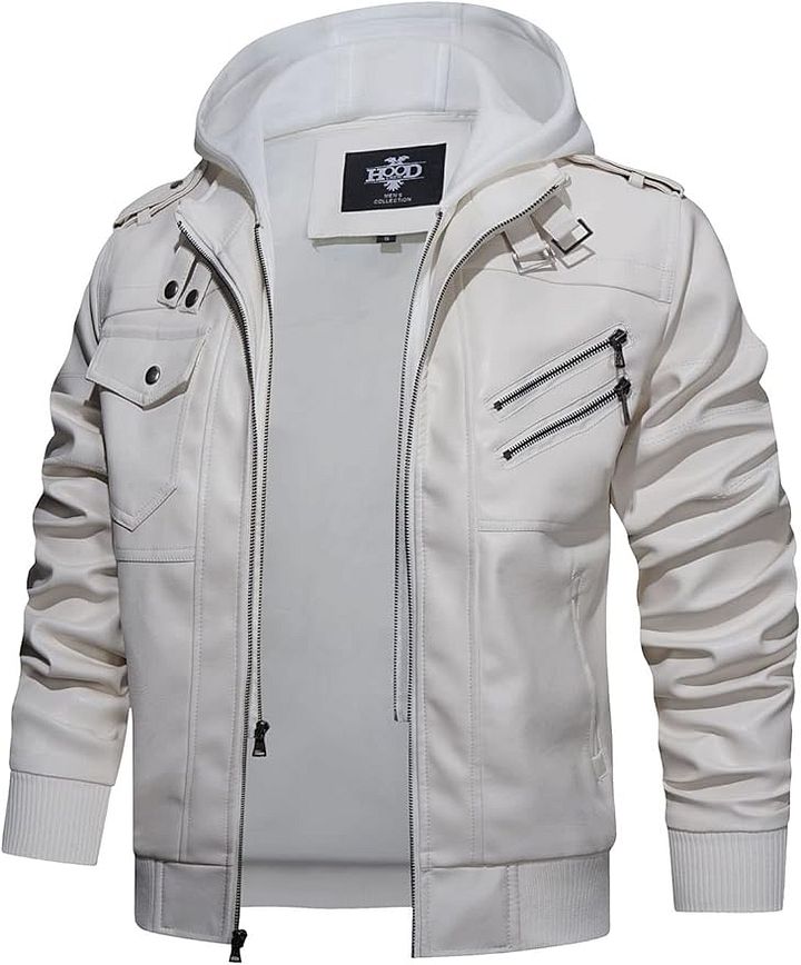 Moto Jacket with Removable Hood [MENS] product image (2)