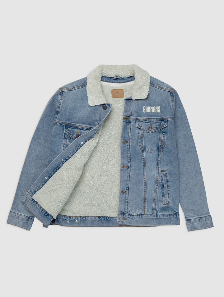 SHAMANS denim sherpa jacket product image (2)