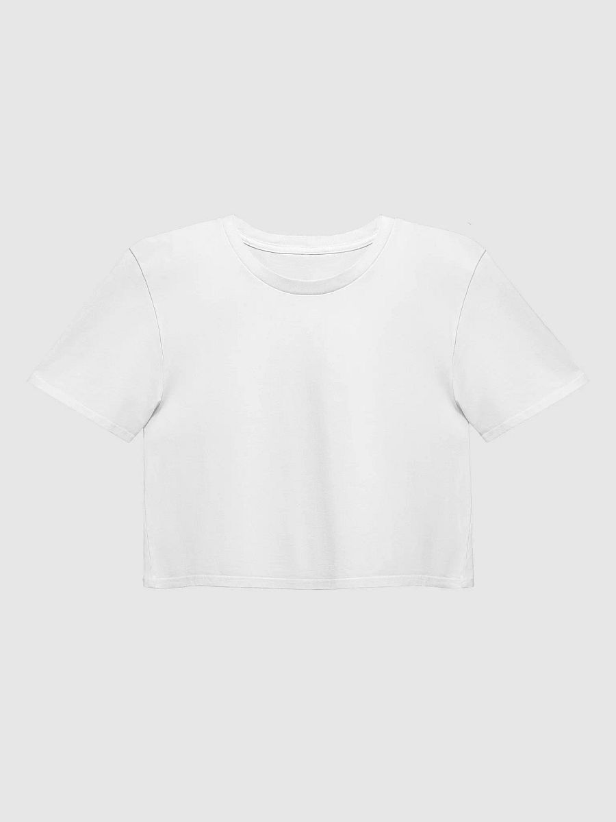 Plain Color White Crop Top product image (5)