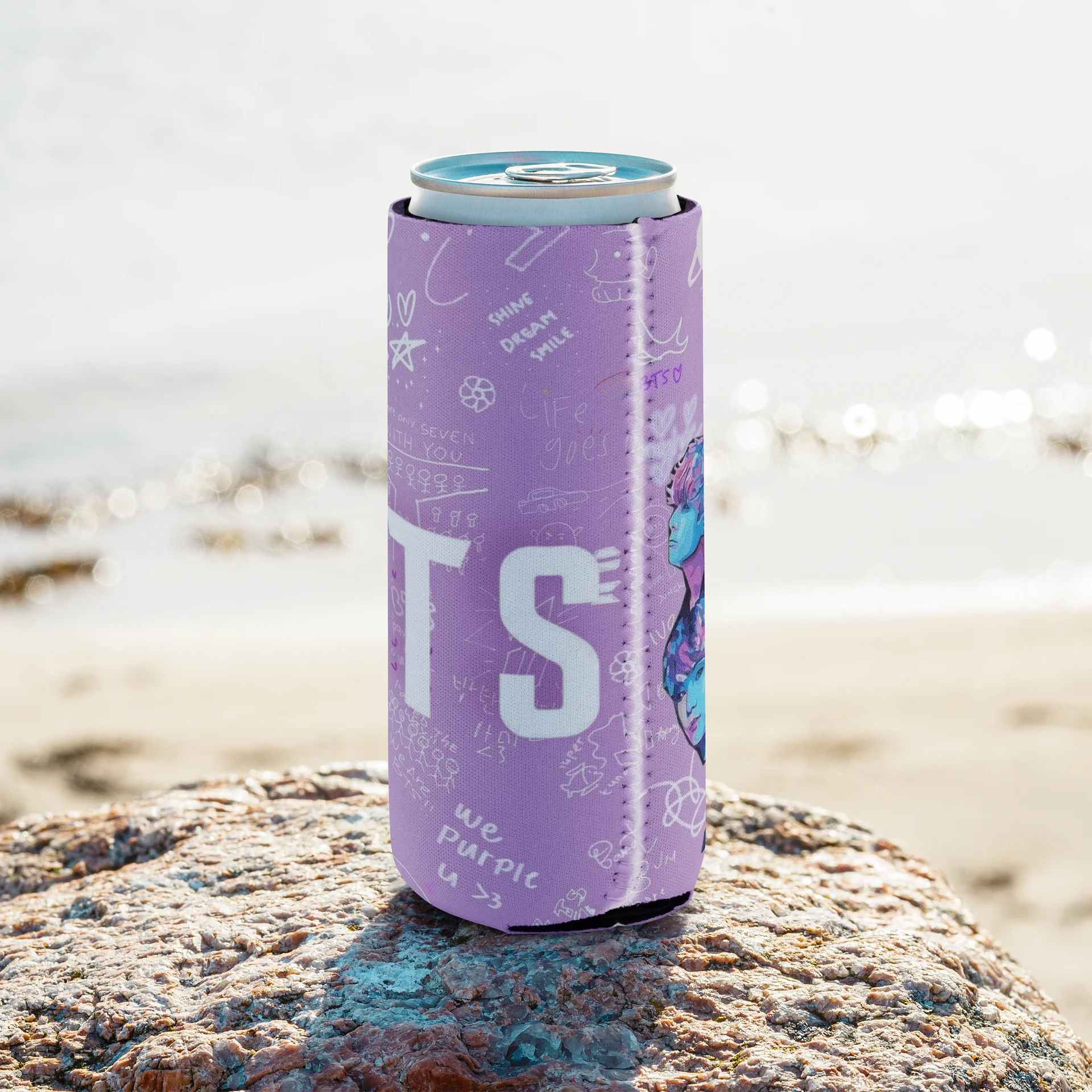 BTS Coozie Can Cooler - Keep Your Drinks Stylishly Chilled! product image (8)