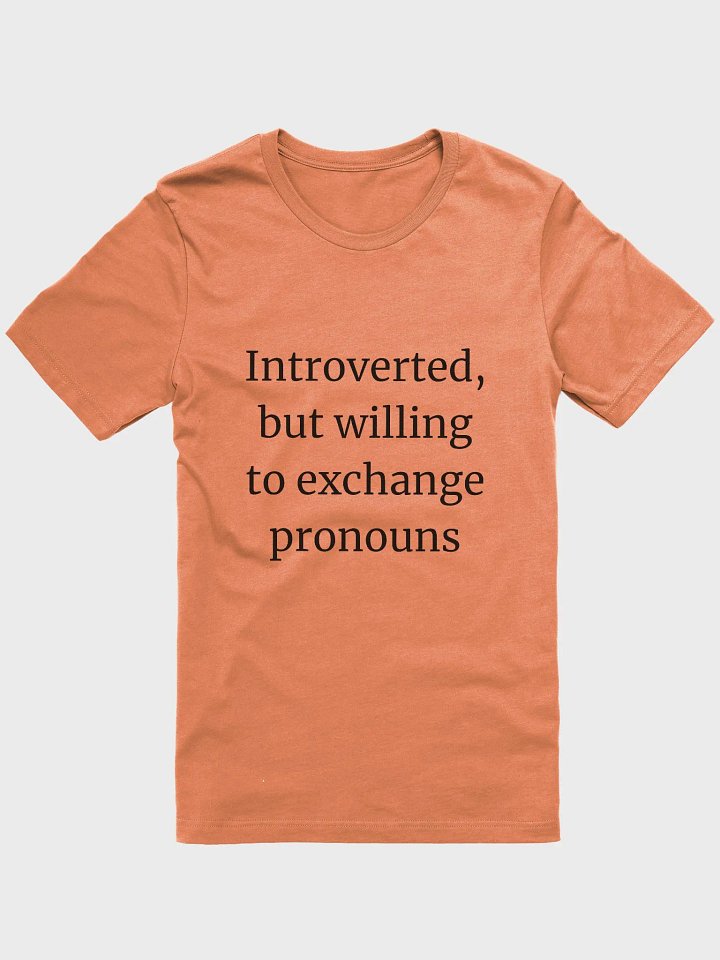 T-Shirt: Exchange Pronouns product image (1)