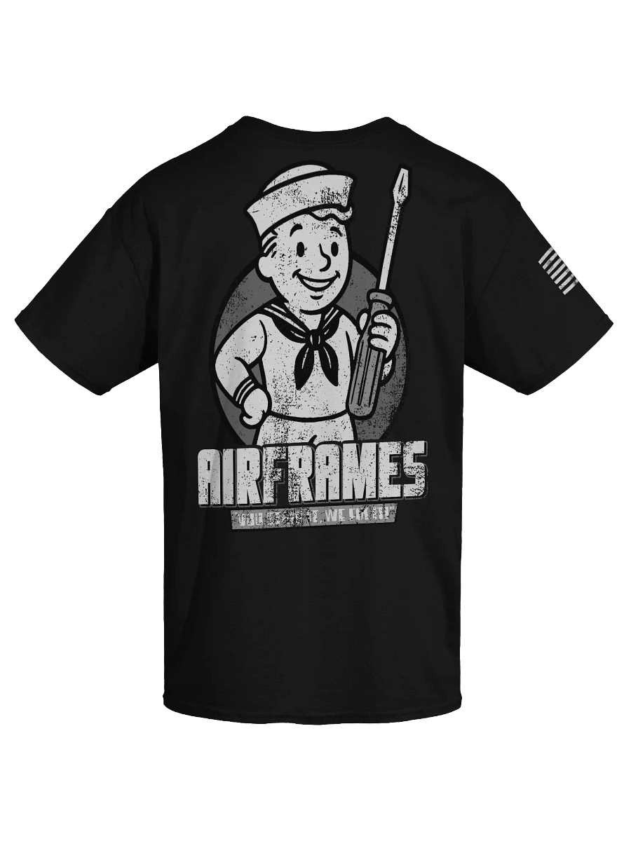 "AIRFRAMES: Strip it" Vintage Work Shirt product image (38)