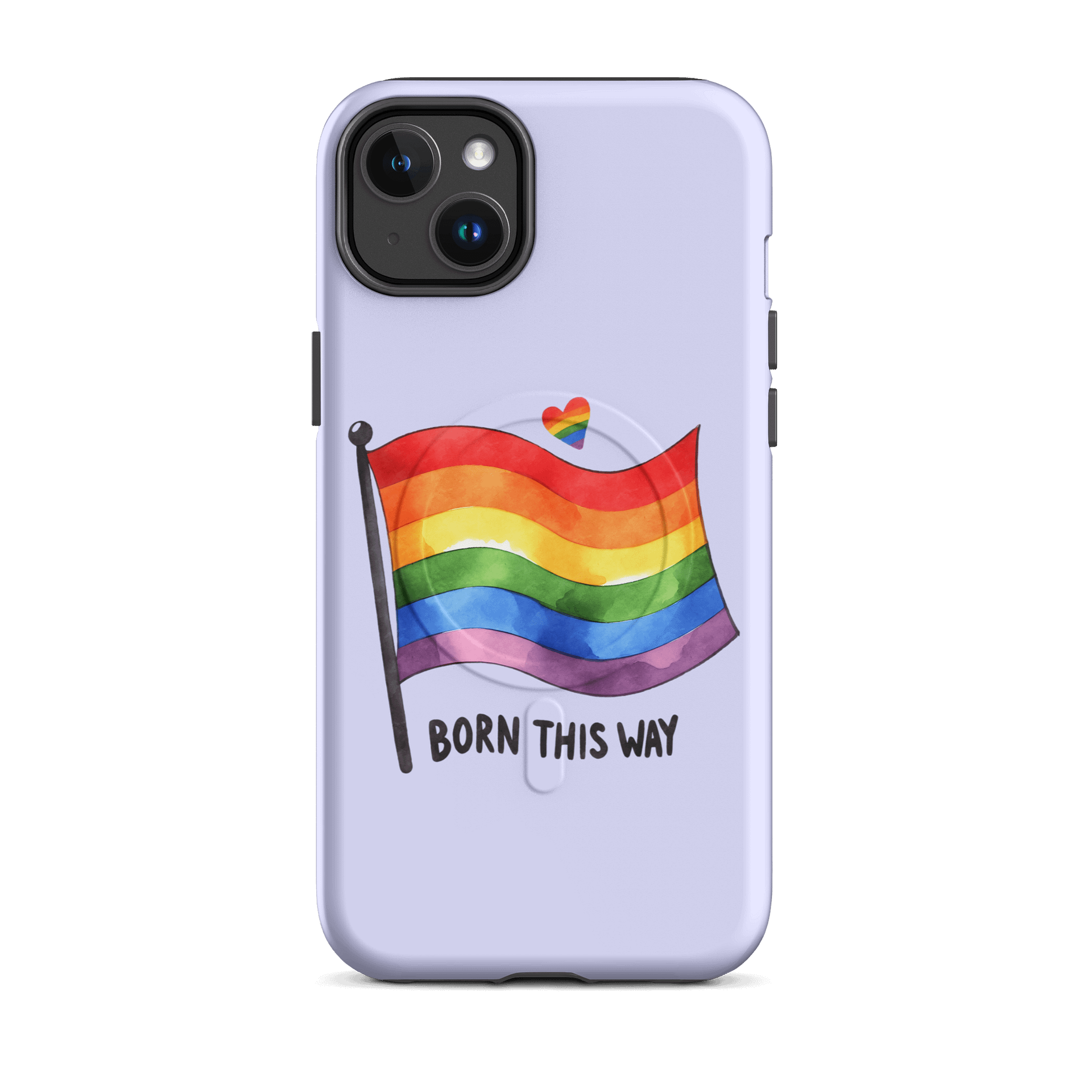 Born This Way Rainbow Flag iPhone Case product image (18)