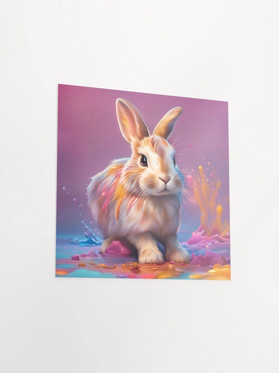 Colorful Bunny Poster product image (7)