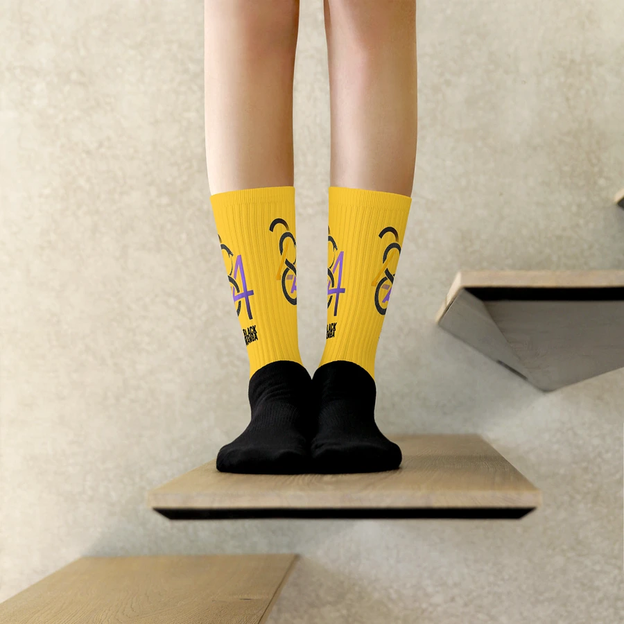 King Kobe | Gold/Black socks product image (8)