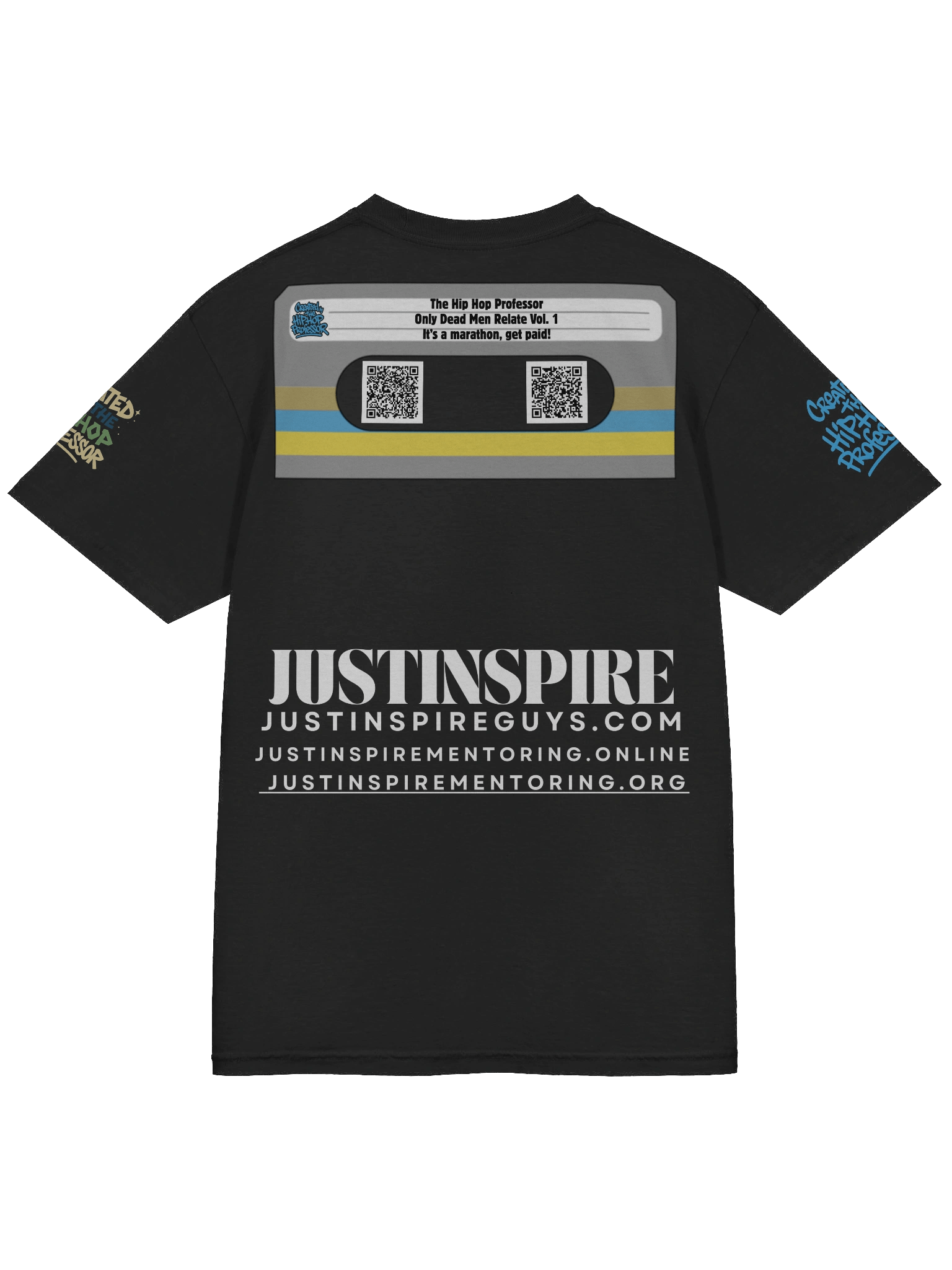 The Hip Hop Professor mixtape mural Graphic T-Shirt product image (32)