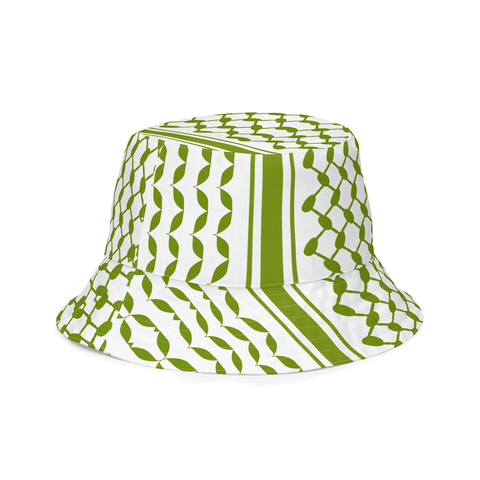 Olive Keffiyeh Unisex Bucket Hat product image (3)