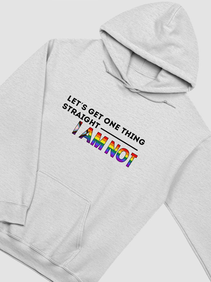 I'm Not Straight Hoodie product image (1)
