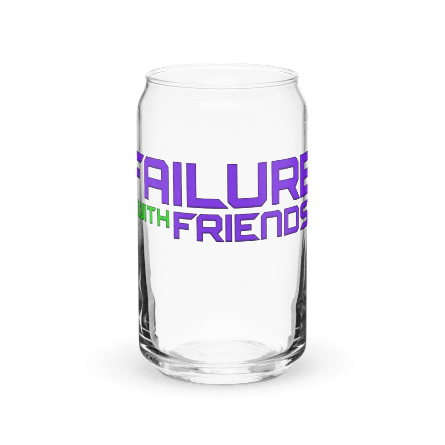 Failure With Friends Can-Shaped Glass product image (2)