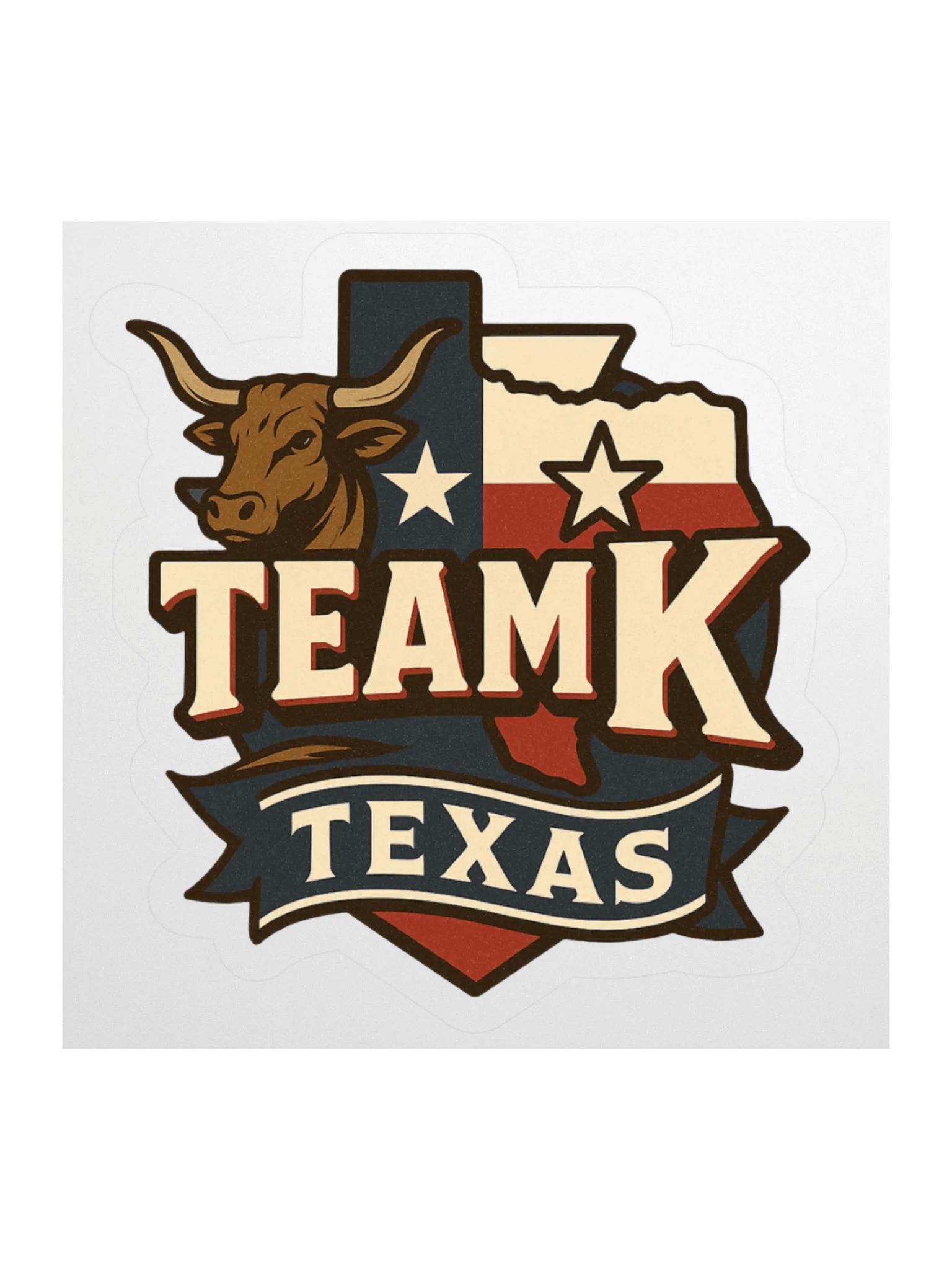 Team K Texas STICKERS product image (1)