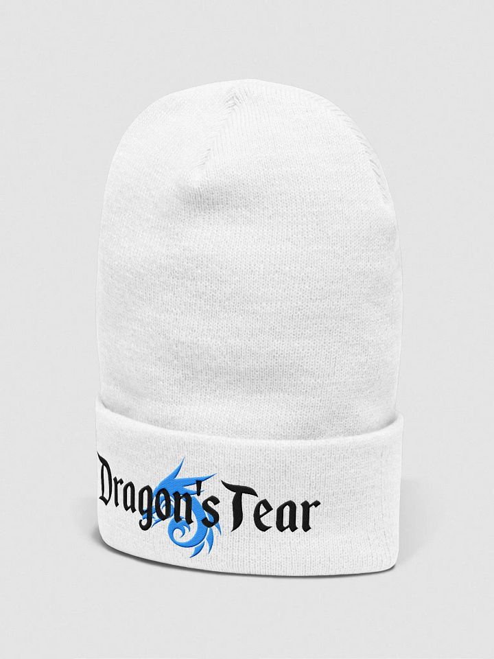 Dragon's Tear Embroidered Beanie product image (4)