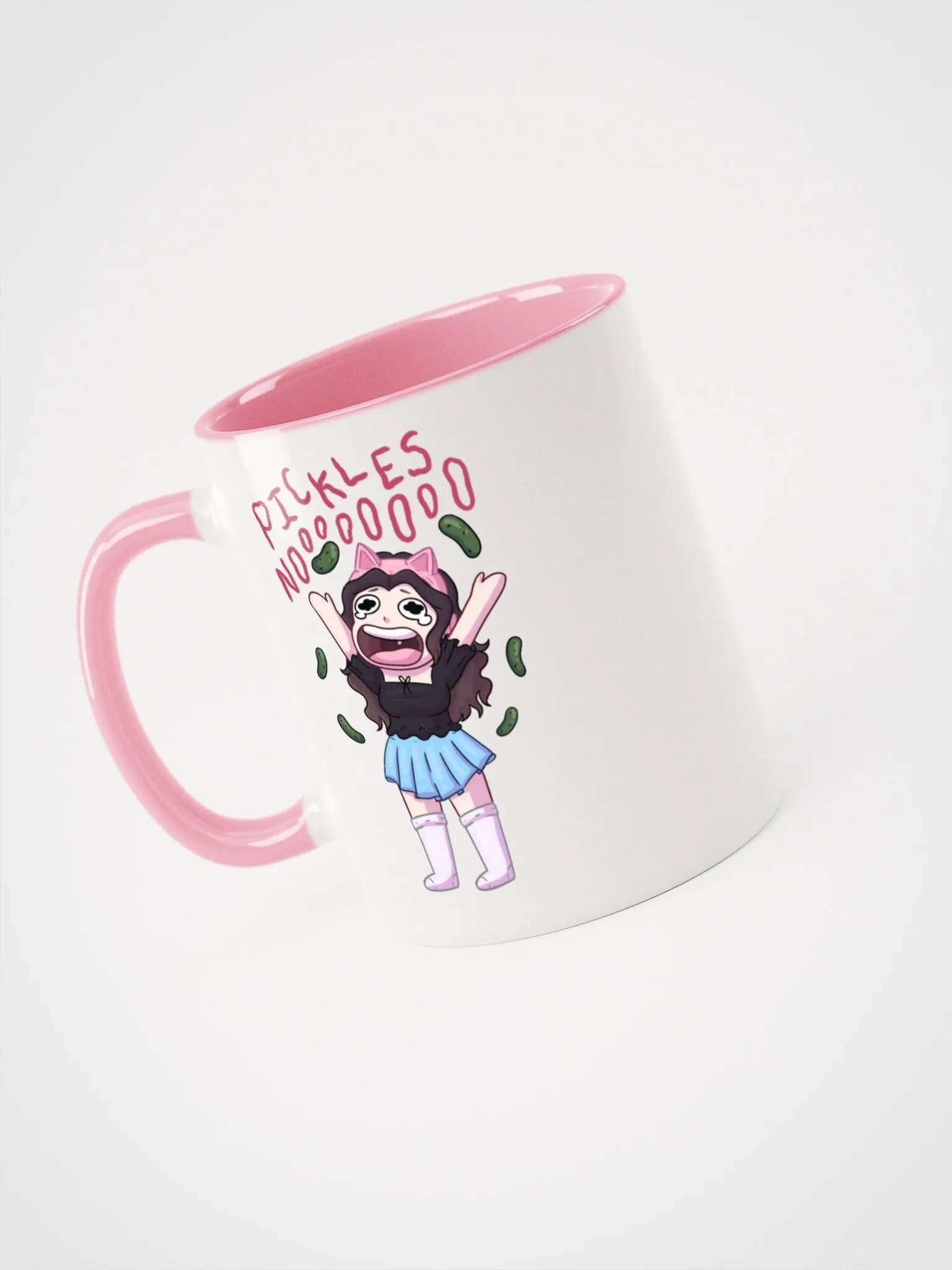 NOOOOO PICKLES Distressed Mug product image (31)