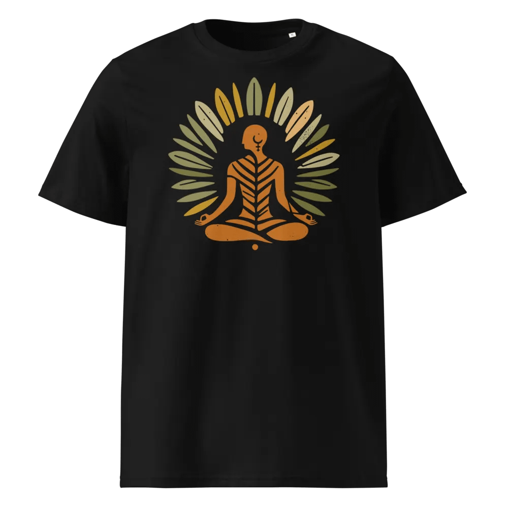Zen leaf - Meditative Leaf Harmony T-Shirt product image (1)