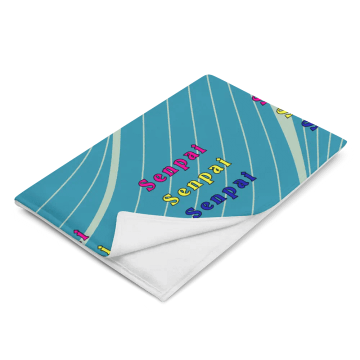 Senpai Throw Blanket product image (2)
