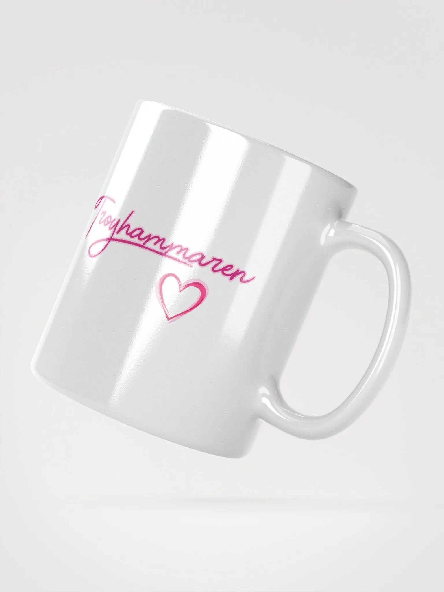 White Mug: Paint it Pink Logo product image (3)