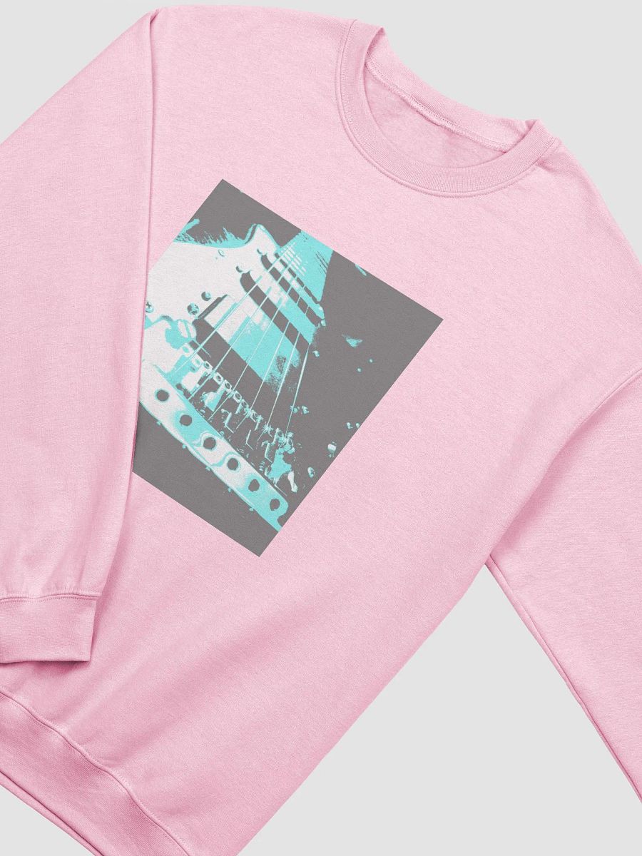 Blue Guitar Crewneck Sweatshirt - Unisex product image (4)