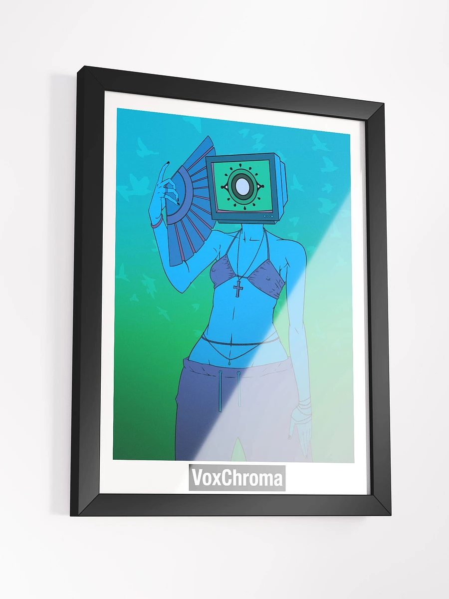 Framed Poster - Head In The Clouds (Blue) product image (5)