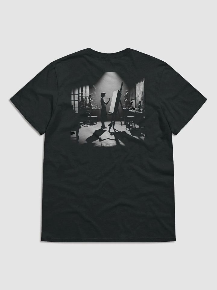 Noir Canvas: The Artist's Shadow (Womens Tee) product image (1)