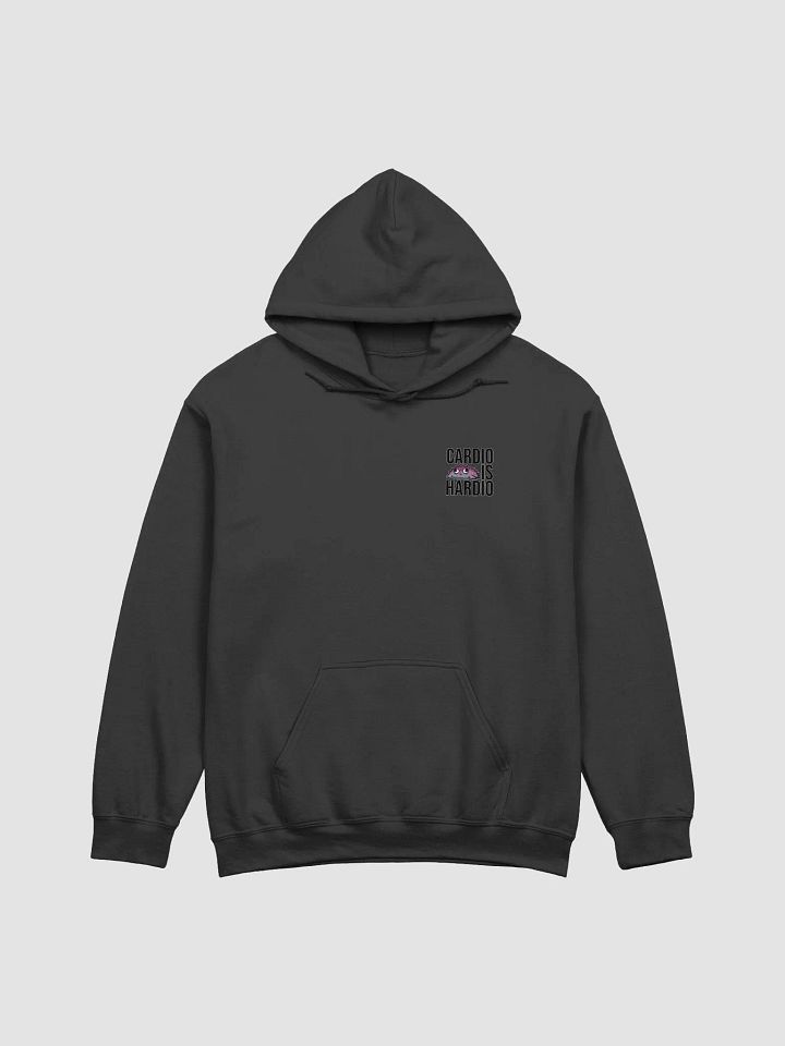 Cardio Is Hardio - Small Logo Unisex Hoodie product image (1)