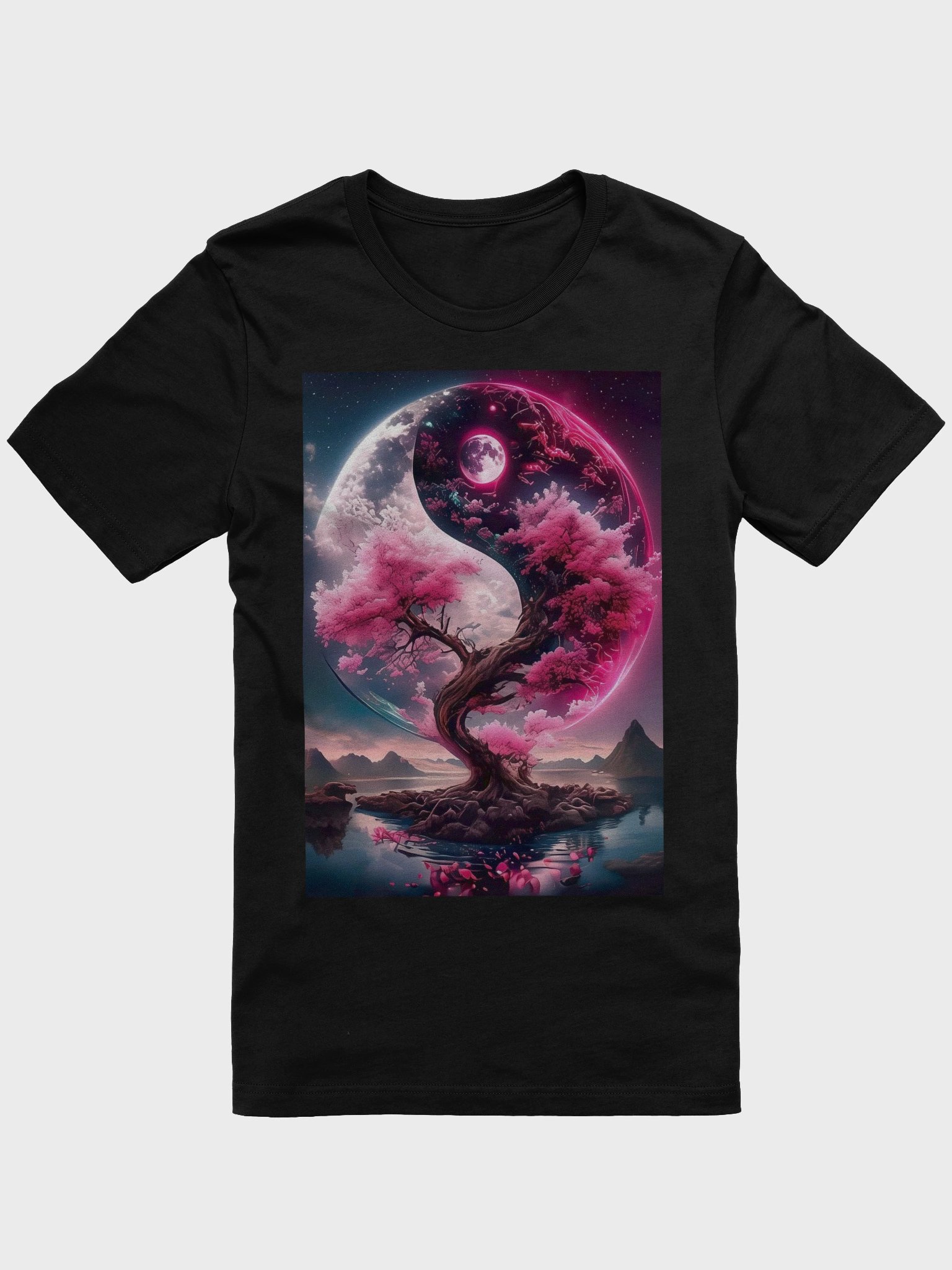 Surreal Yin-Yang Harmony T-Shirt product image (1)