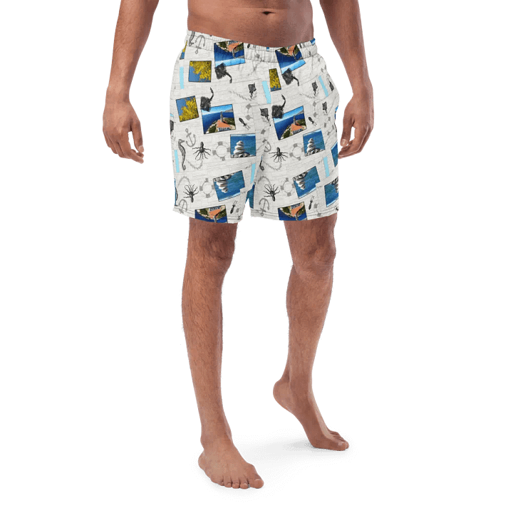 Sea style design - (photoshop by Dina R.) - Swim Trunks product image (1)