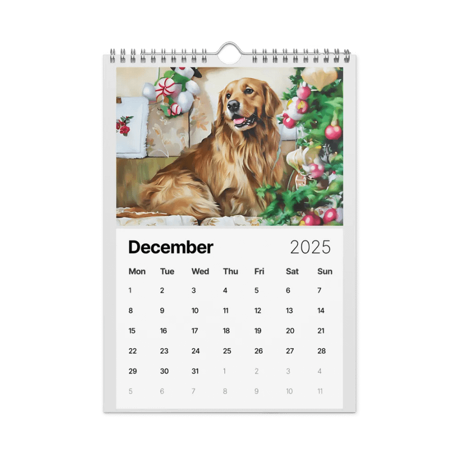 YOUR BEST FRIENDS! / PERSONALIZED WALL CALENDAR (2025) product image (11)