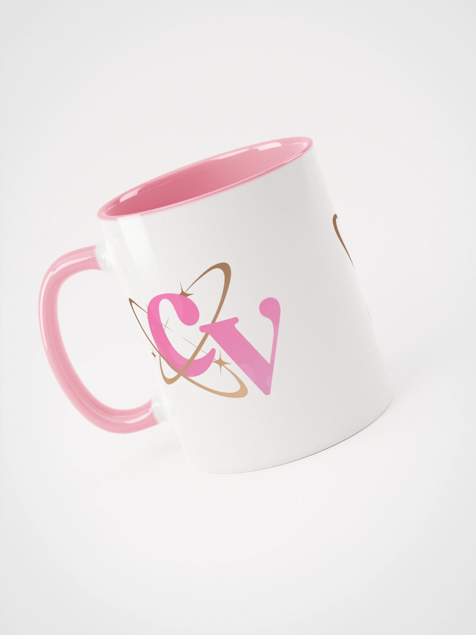 CandiiVulpix Logo Mug (Pink) product image (3)