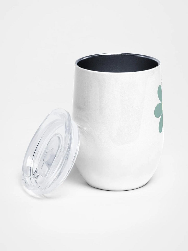 SMILEY FLOWER Wine Tumbler product image (2)